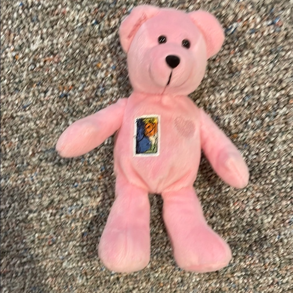 USPS breast cancer awareness PINK BEAR